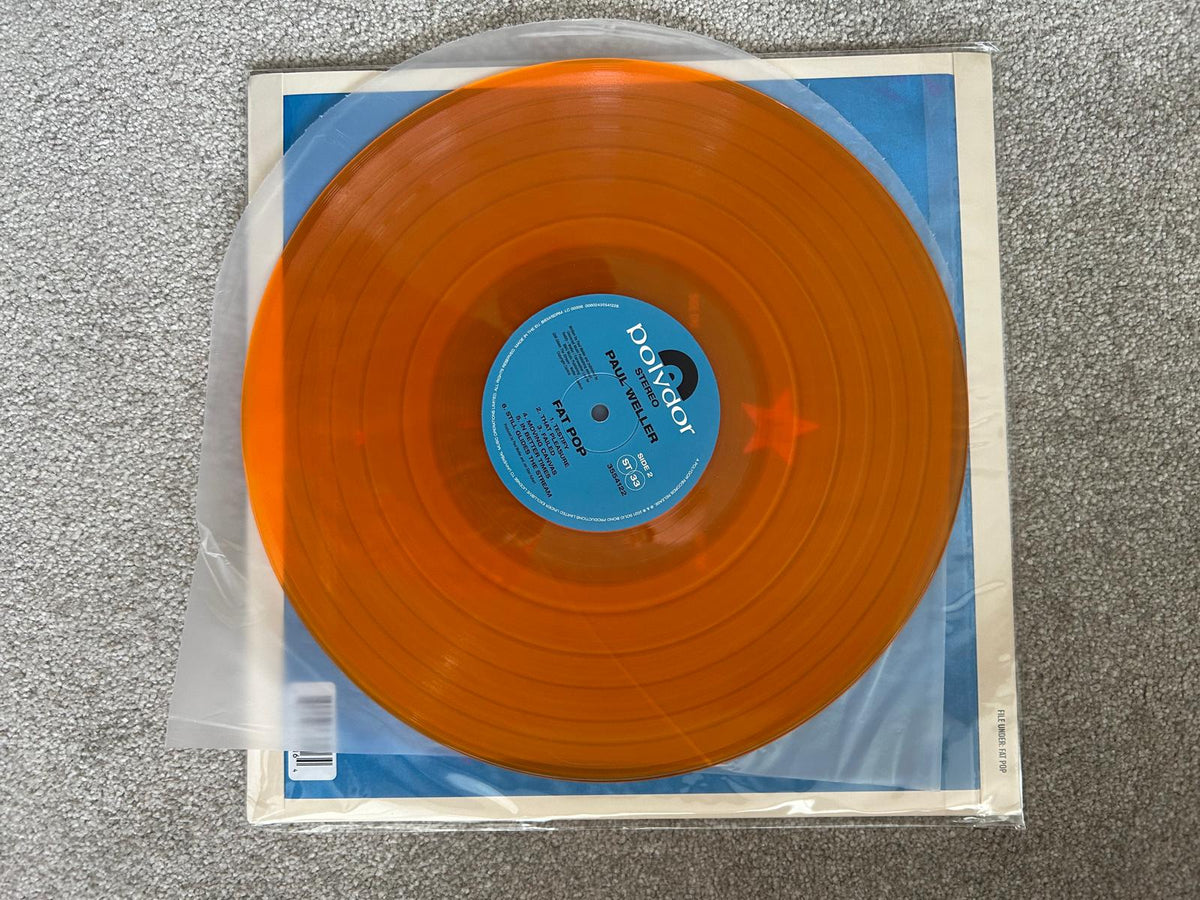 Paul Weller – Fat Pop (Volume 1) (Orange Used Vinyl LP)