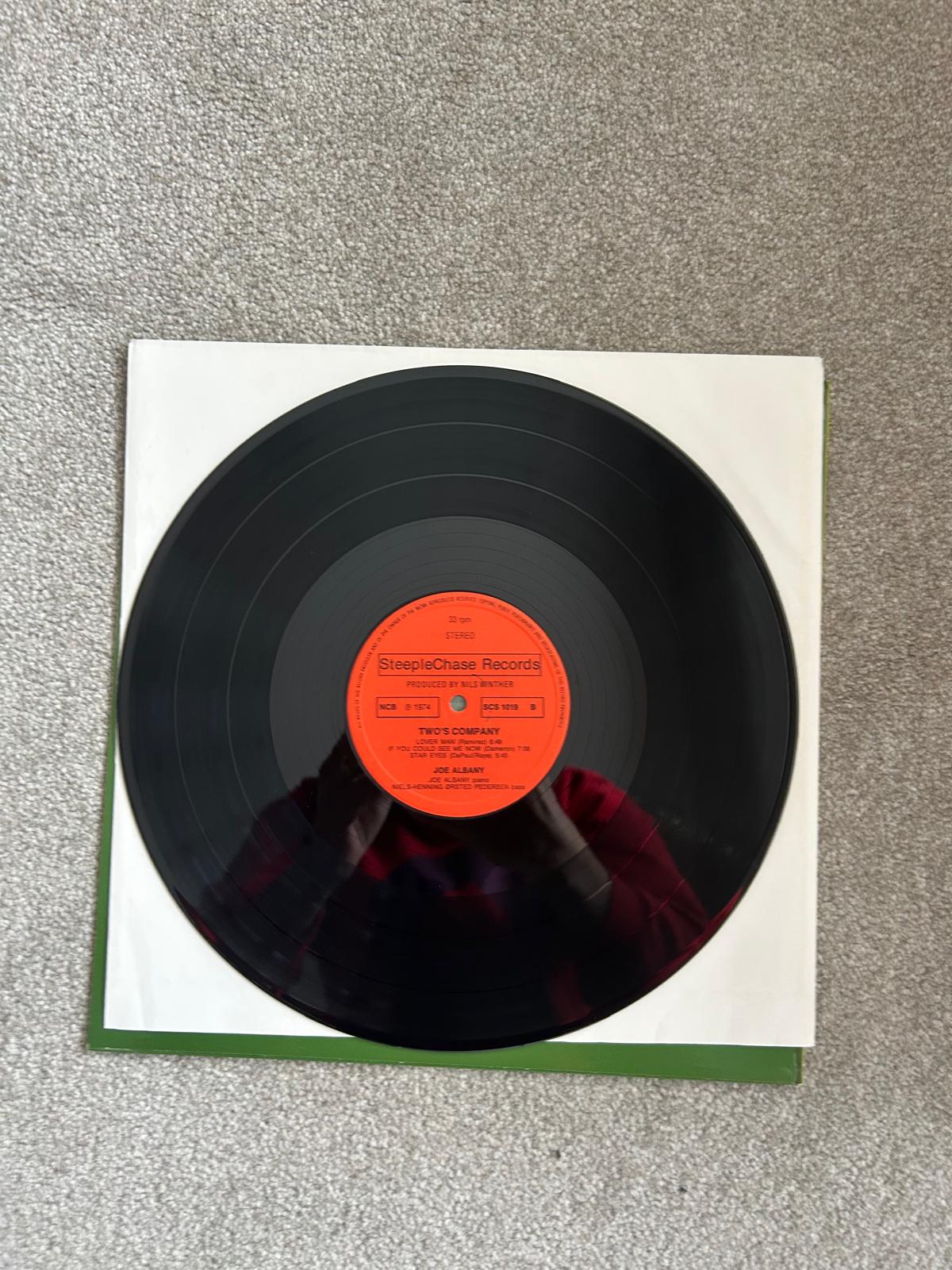 Joe Albany & Niels-Henning Ørsted Pedersen – Two's Company ... (Used LP)