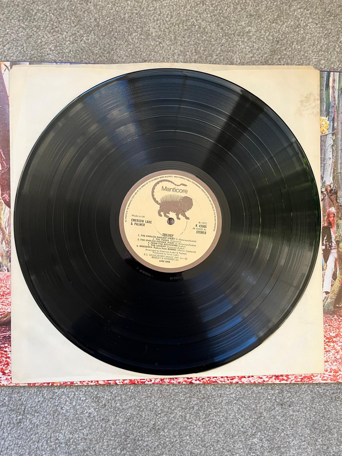 Emerson, Lake & Palmer – Trilogy (Used Vinyl LP)