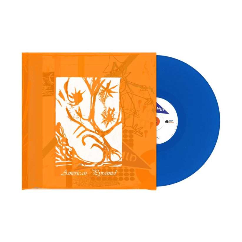 Graham Hunt - American Pyramid BLUE VINYL WITH ALTERNATE SCREEN PRINTED PVC COVER (Vinyl LP) PRE-ORDER