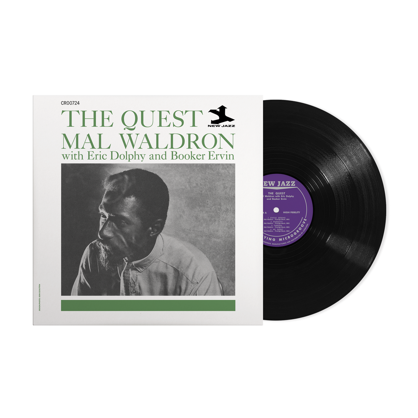 Mal Waldron with Eric Dolphy & Booker Ervin – The Quest (Craft OJC LIMITED Vinyl 180g LP)
