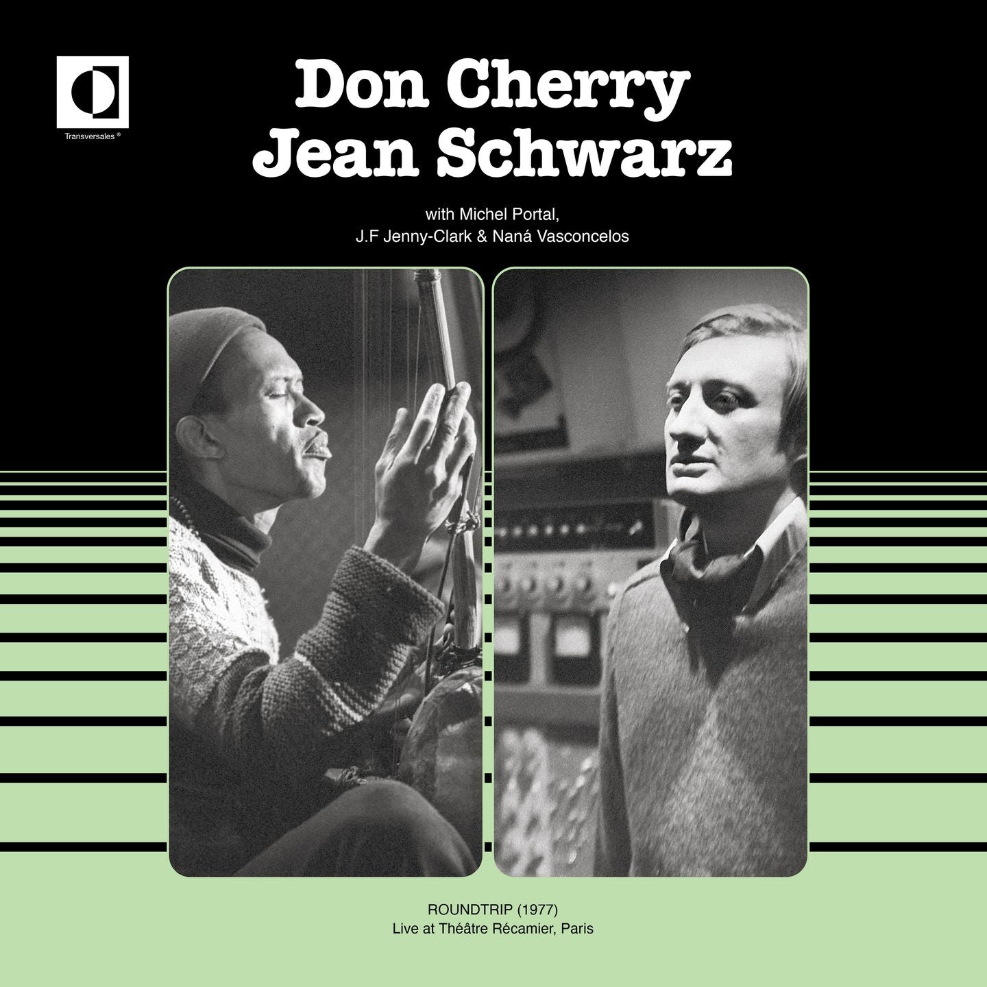 Don Cherry & Jean Schwarz - Roundtrip - Live at Théatre Récamier - Paris (1977) (Vinyl LP)