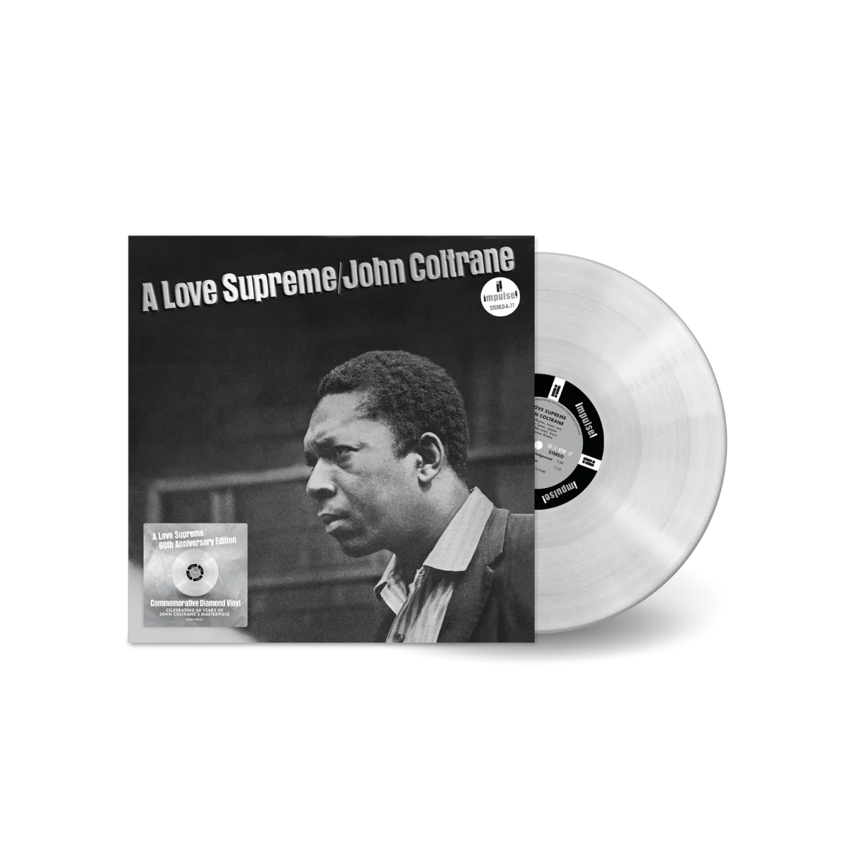John Coltrane - A Love Supreme (60th anniversary Diamond Clear Vinyl LP)