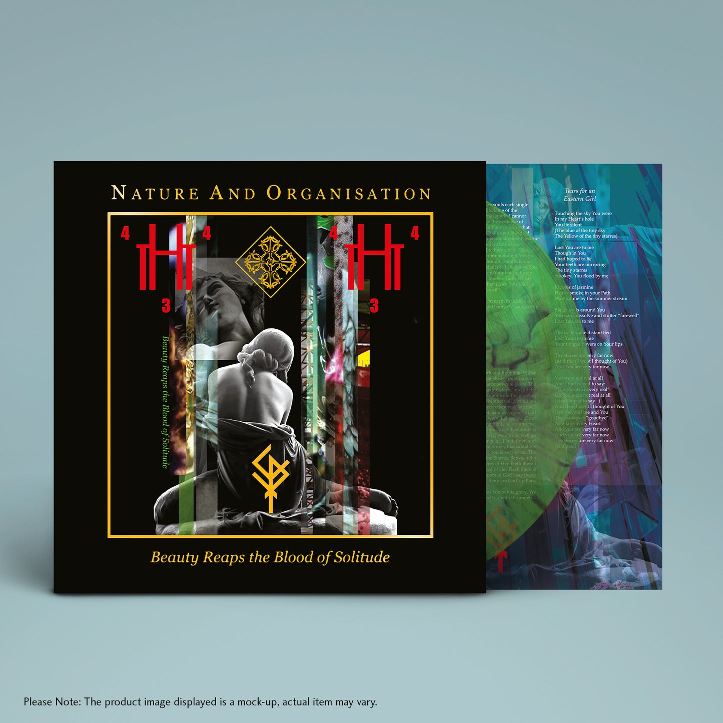 Nature And Organisation - Beauty Reaps The Blood Of Solitude TRANSPARENT GREEN/BLACK SMOKE VINYL (Vinyl LP) PRE-ORDER