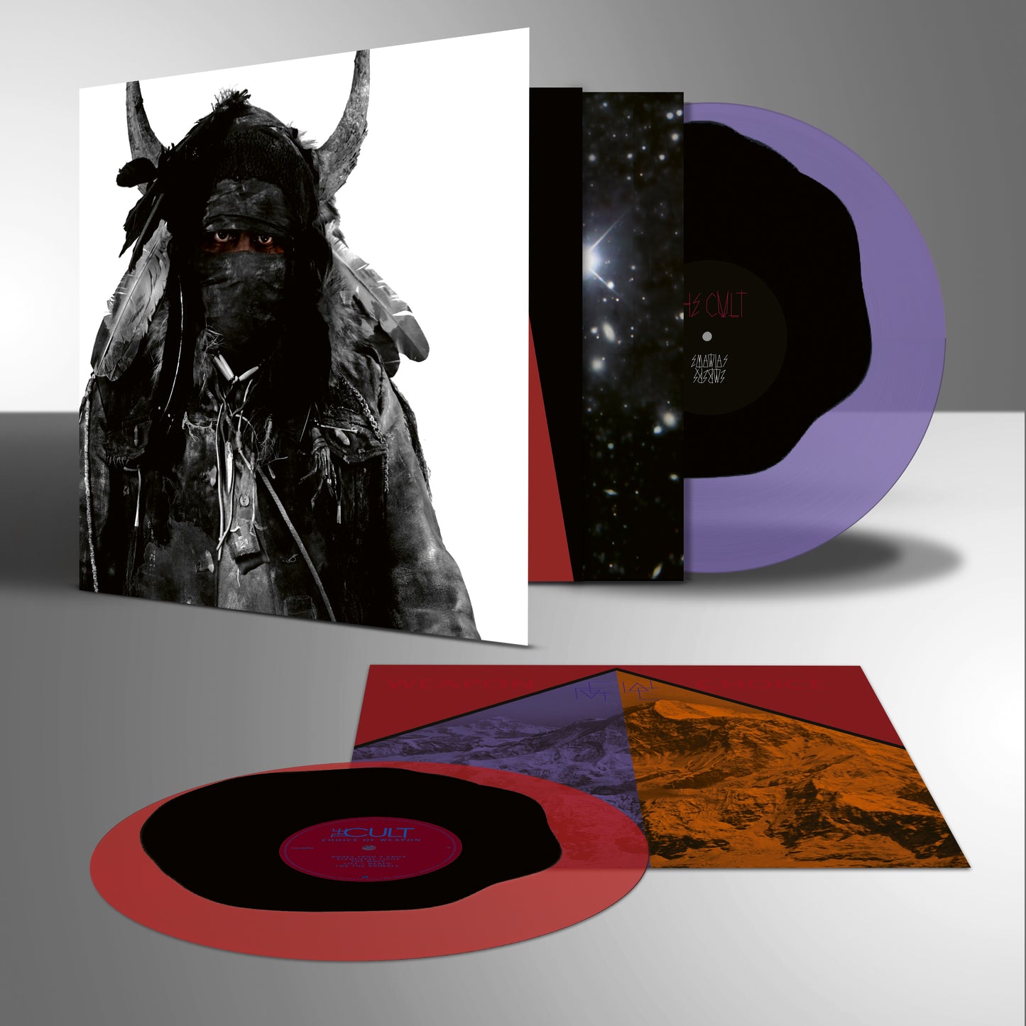 Cult, The - Choice Of Weapon (Red/Black + Purple/Black Colour In Colour Vinyl) (Vinyl LP) PRE-ORDER