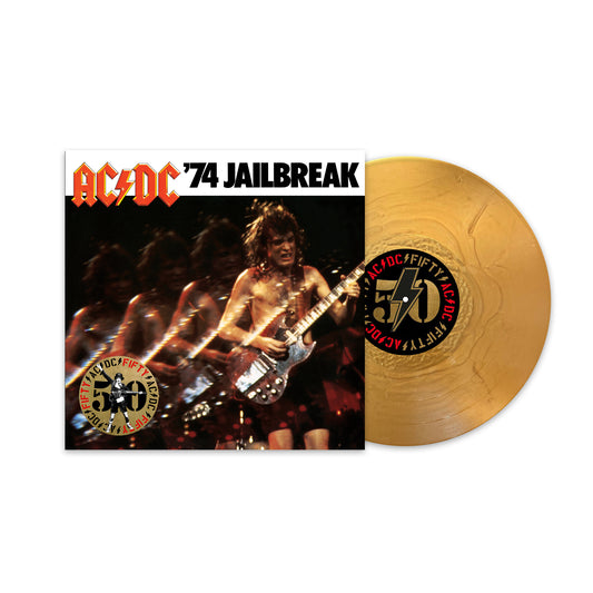 AC/DC - 74 Jailbreak (50th Anniversary Limited Gold Vinyl LP) PRE-ORDER