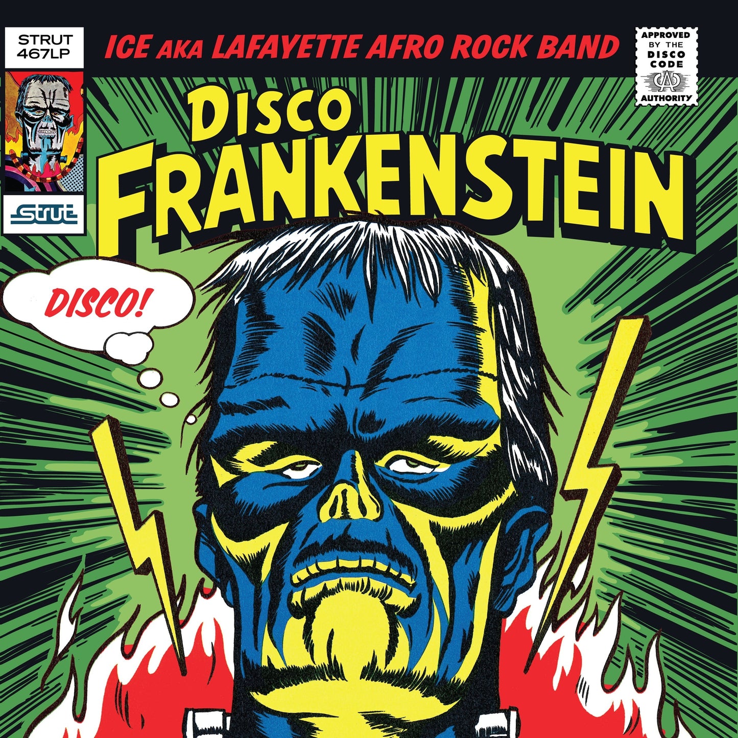 Ice (Lafayette Afro-Rock Band) - Disco Frankenstein (Blood-Stained Vinyl LP) PRE-ORDER