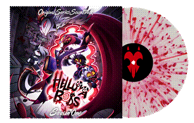 OST - Helluva Boss (Season 1 Soundtrack) (Blood Splatter Vinyl 2LP) PRE-ORDER
