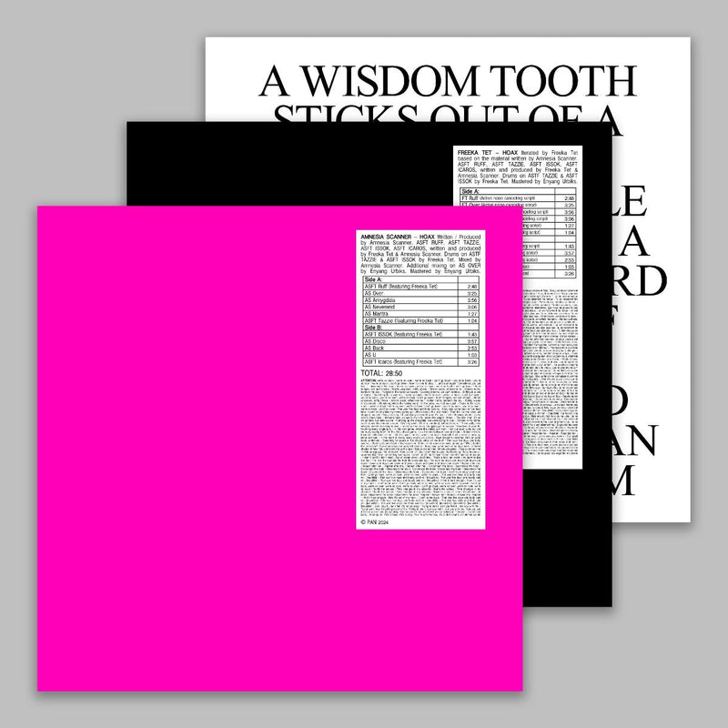 Amnesia Scanner & Freeka Tet - Hoax + Strobe.Rip 3LP (Vinyl LP) PRE-ORDER