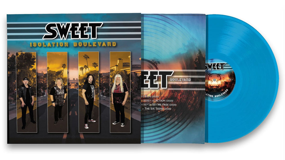 Sweet - Isolation Boulevard (Sky Blue Vinyl) (Vinyl LP) PRE-ORDER