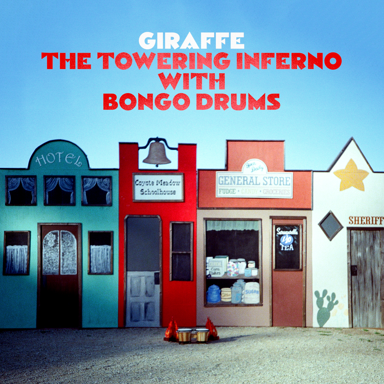Giraffe - The Towering Inferno With Bongo Drums (Transparent Red Vinyl LP) PRE-ORDER