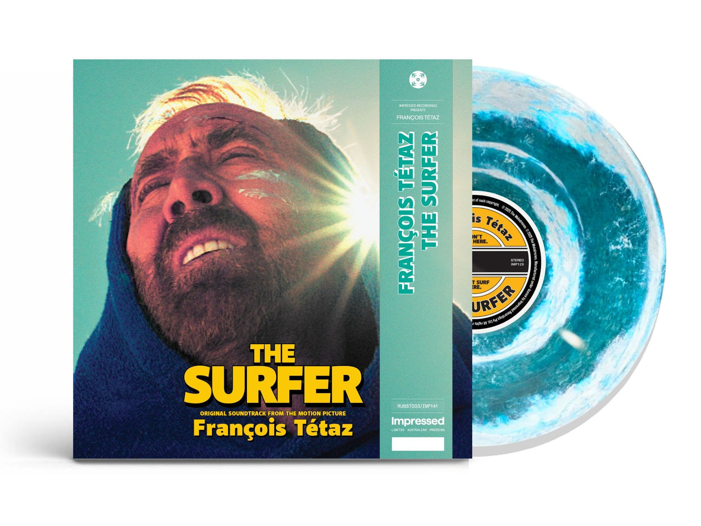 François Tétaz - The Surfer Official Soundtack (Wave/White Wash Colour Vinyl LP) PRE-ORDER