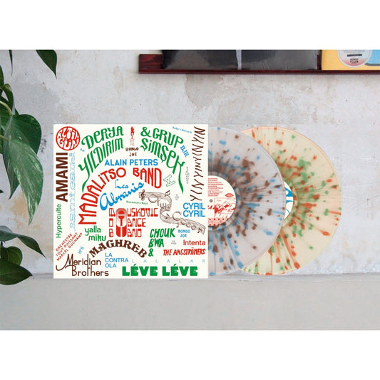 Various Artists - 2015-2025 Les Disques Bongo Joe: 10 Years Of Sonic Explorations SPLATTER 2LP (Vinyl LP) PRE-ORDER