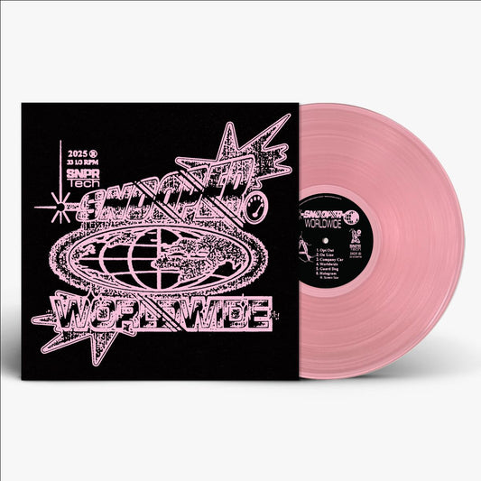 Snõõper - Worldwide TRANSLUCENT PINK (Vinyl LP) PRE-ORDER