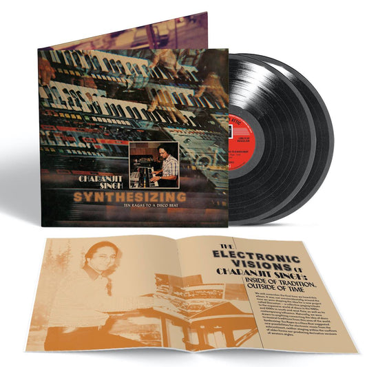 Charanjit Singh - Synthesizing: Ten Ragas To A Disco Beat BLACK 2LP (Vinyl LP) PRE-ORDER