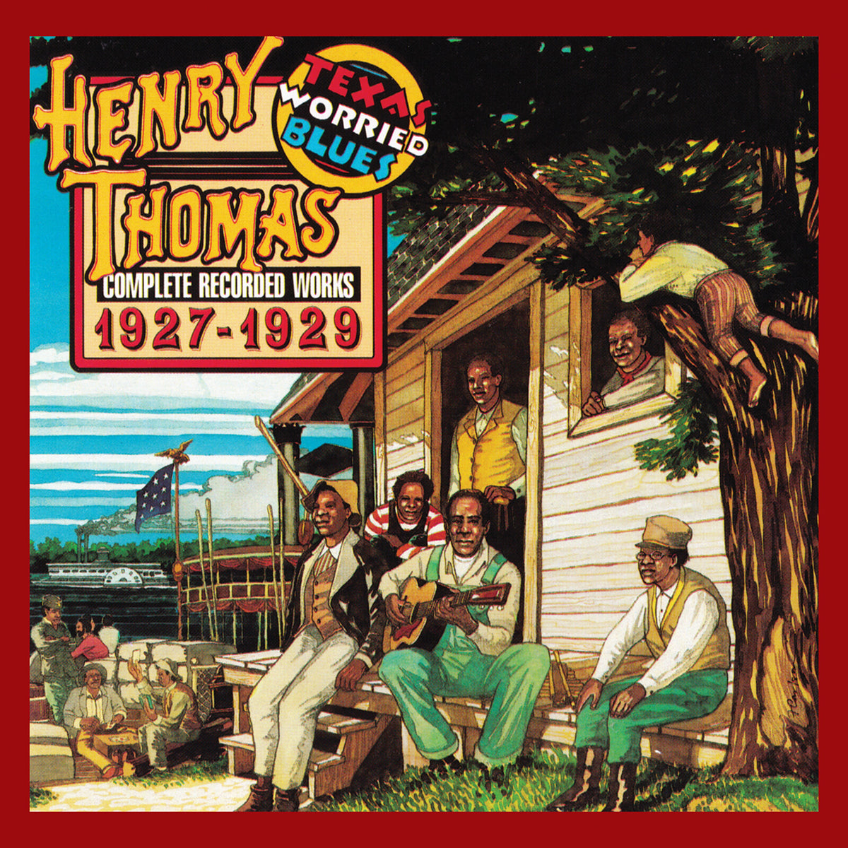 Henry Thomas - Texas Worried Blues  (Vinyl LP) PRE-ORDER