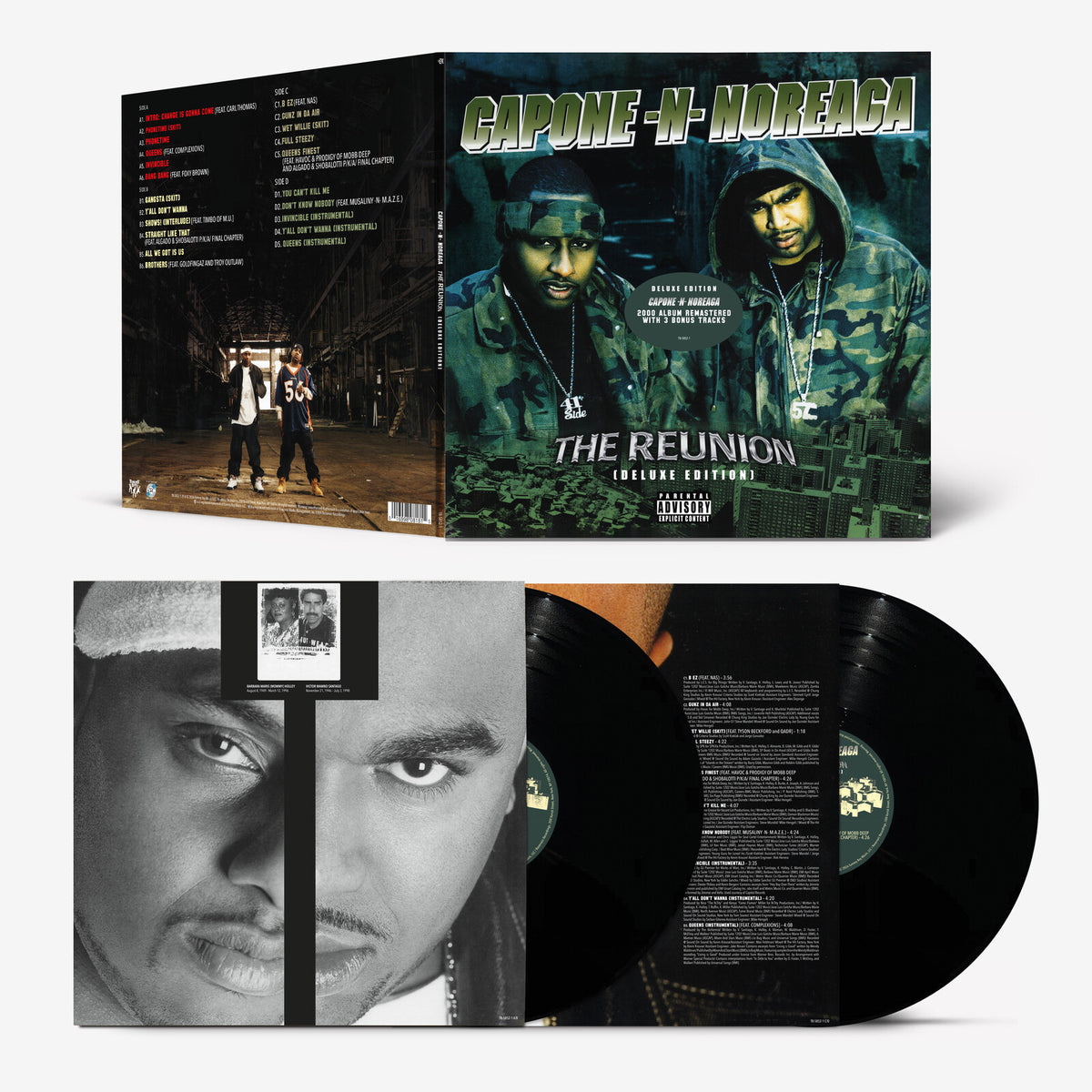 Capone-N-Noreaga - The Reunion (Deluxe Edition) 2LP (Vinyl LP) PRE-ORDER