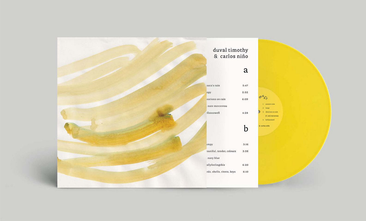 Duval Timothy & Carlos Niño - Rain Music 180G YELLOW VINYL (Vinyl LP) PRE-ORDER