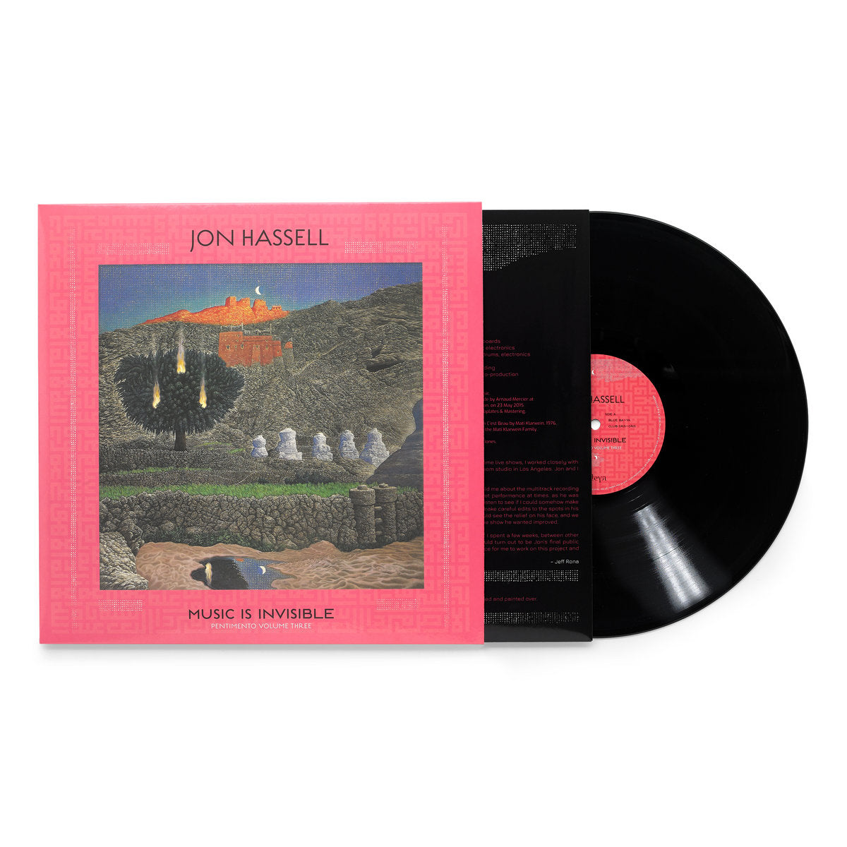 Jon Hassell - Music Is Invisible (Pentimento Volume Three) (Vinyl LP) PRE-ORDER