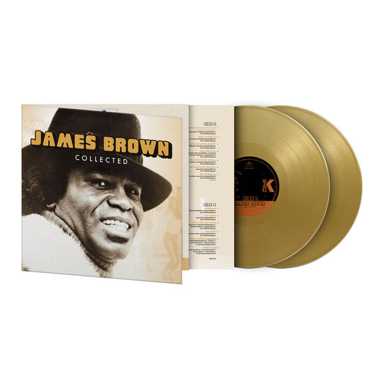 James Brown - Collected GOLD COLOURED VINYL 2LP (Vinyl LP) PRE-ORDER