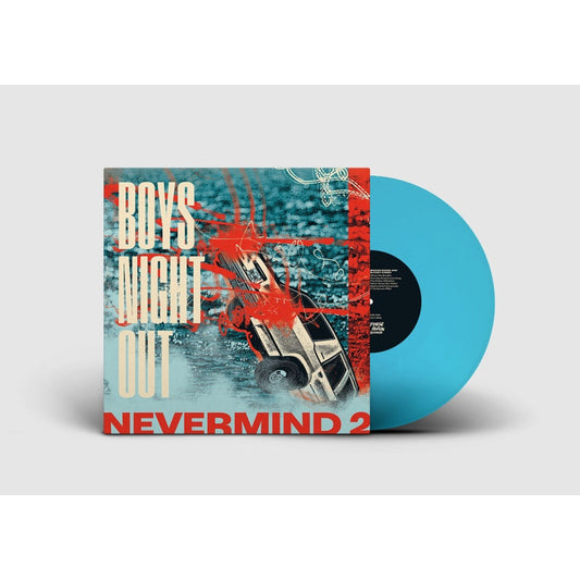 Boys Night Out - Nevermind 2 GLOW-IN-THE-DARK BLUE LP (Vinyl LP) PRE-ORDER