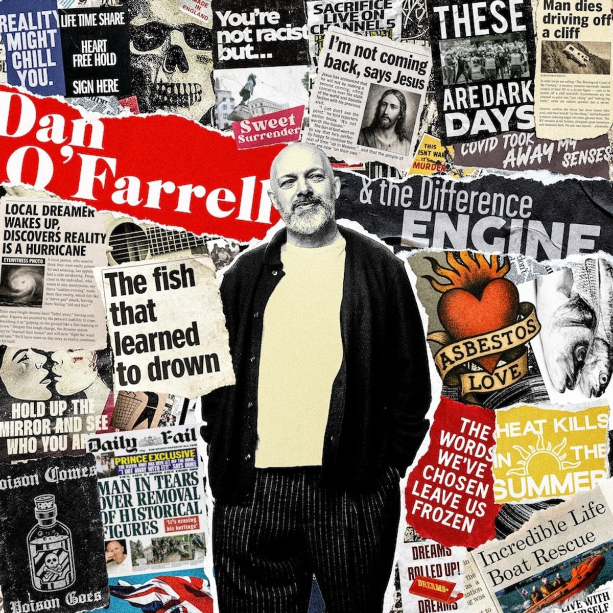 Dan O'Farrell & The Difference Engine - The Fish That Learned To Drown  (Vinyl LP) PRE-ORDER