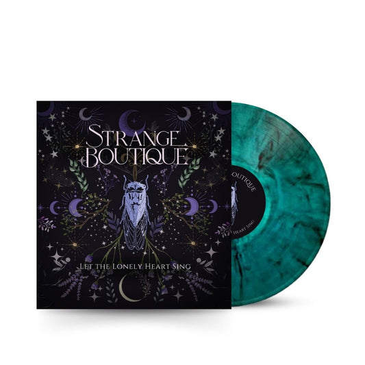 Strange Boutique - Let The Lonely Heart Sing TRANSPARENT MARBLED TURQUOISE & BLACK VINYL (Vinyl LP) PRE-ORDER