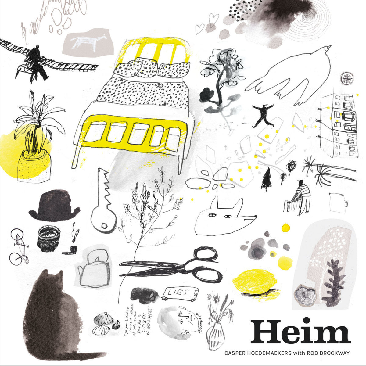 Casper Hoedemakers With Rob Brockway - Heim  (Vinyl LP) PRE-ORDER