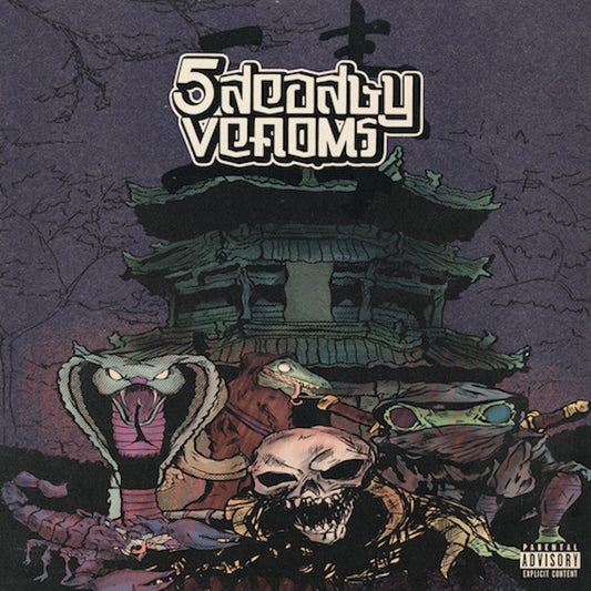 Da$H & V Don - 5 Deadly Venoms PURPLE VINYL (Vinyl LP) PRE-ORDER