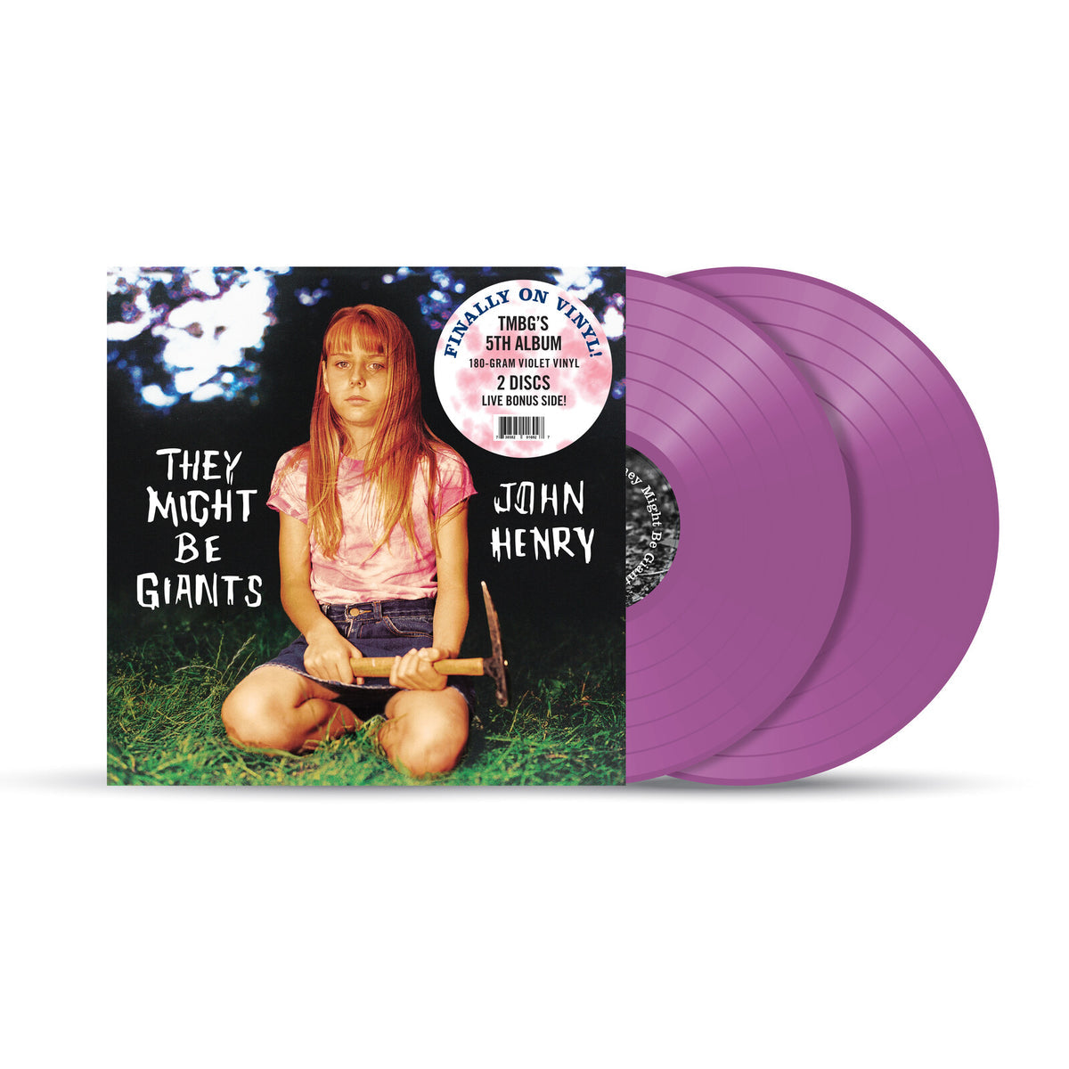 They Might Be Giants - John Henry 2LP 180 GRAM VIOLET VINYL (Vinyl LP) PRE-ORDER