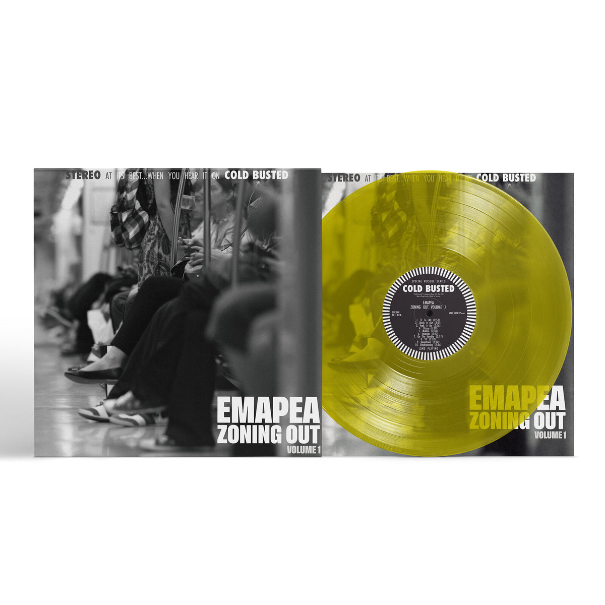 Emapea - Zoning Out Volume 1 TRANSPARENT YELLOW (Vinyl LP) PRE-ORDER
