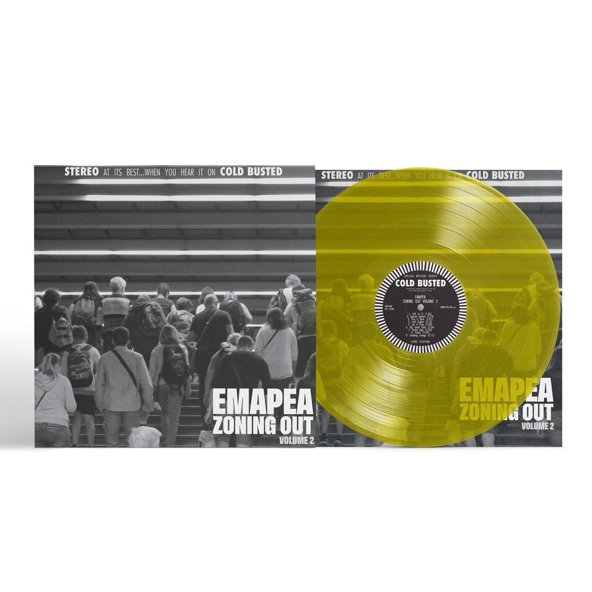 Emapea - Zoning Out Volume 2 TRANSPARENT YELLOW (Vinyl LP) PRE-ORDER