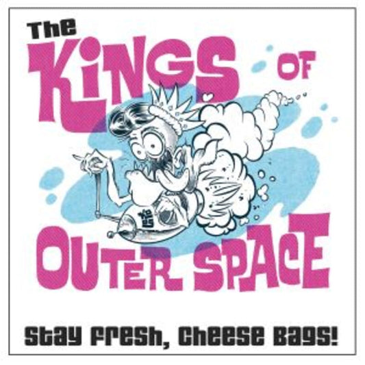 Kings Of Outer Space - Stay Fresh Cheese Bags PINK VINYL 10" (Vinyl LP) PRE-ORDER