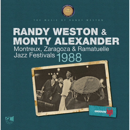 Randy Weston & Monty Alexander - Montreux, Zaragoza & Ramatuelle Jazz Festivals 1988 2LP SET (Vinyl LP) PRE-ORDER