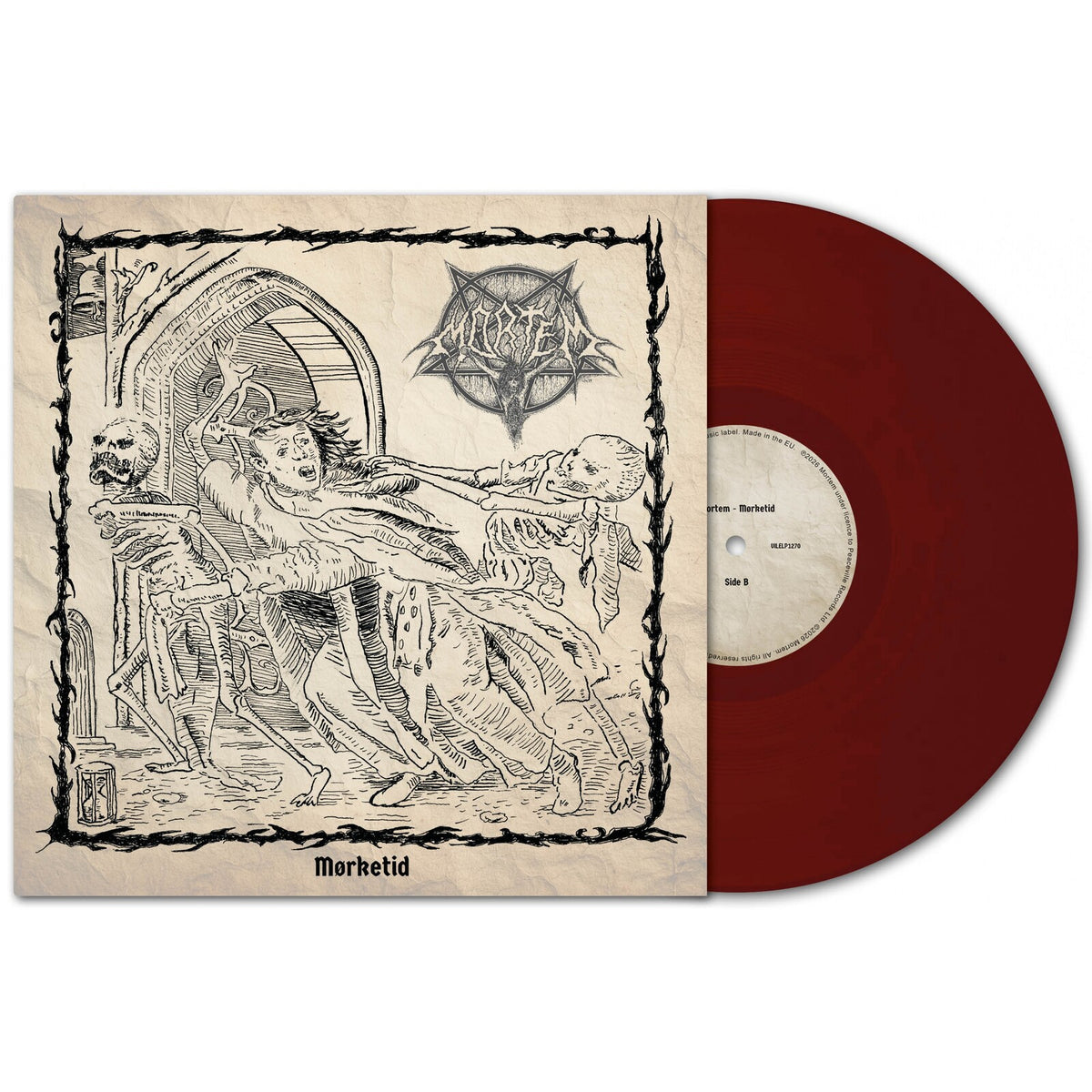 Mortem - Morketid LTD OXBLOOD LP (Vinyl LP) PRE-ORDER