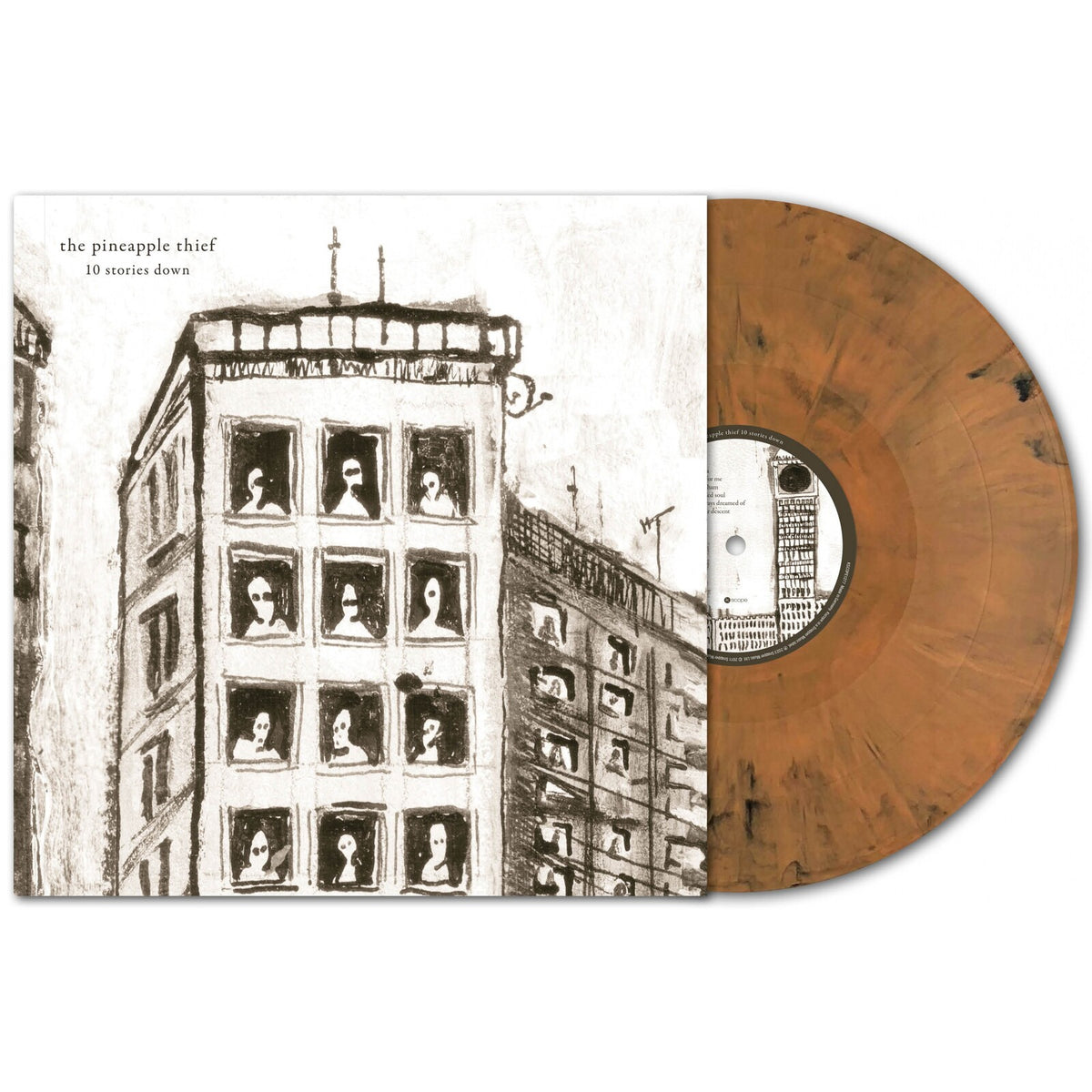 The Pineapple Thief - 10 Stories Down ( 20Th Anniversary Marble Lp ) APRICOT & BLACK VINYL (Vinyl LP) PRE-ORDER