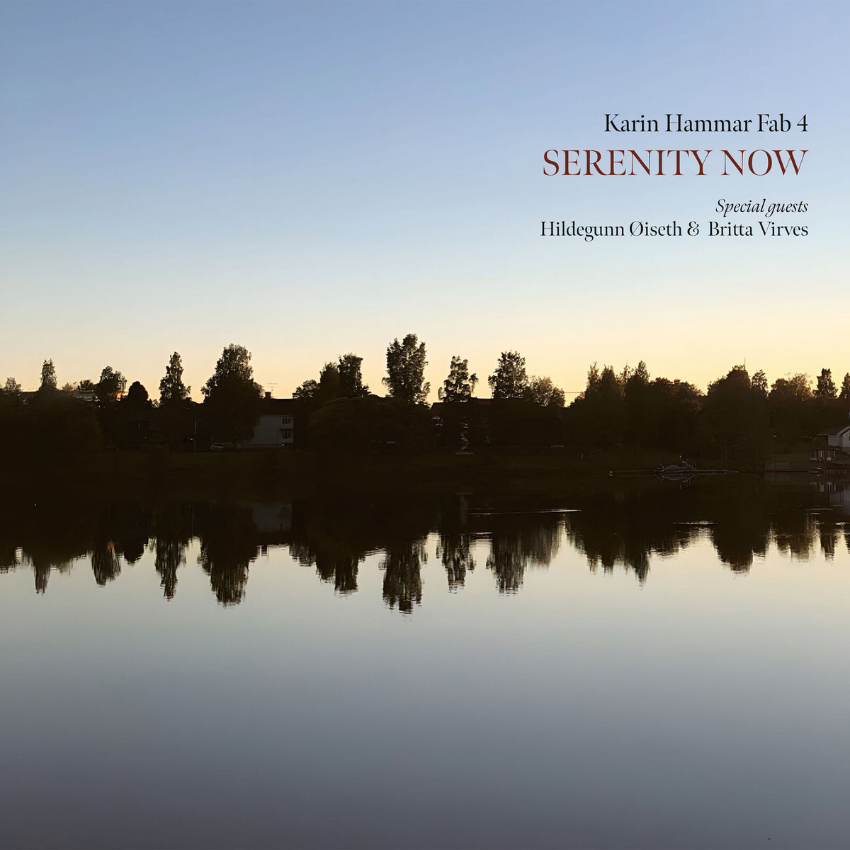 Karin Hammar Fab 4 - Serenity Now  (Vinyl LP) PRE-ORDER