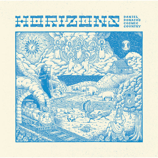 Daniel Donato - Horizons CLEAR BLUE 2LP (Vinyl LP) PRE-ORDER
