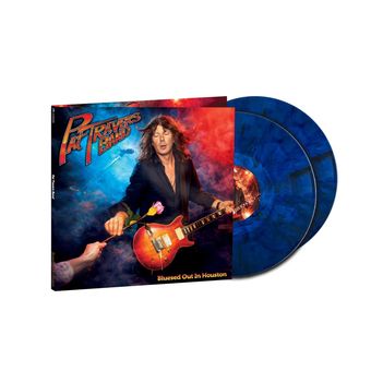 Pat Travers Band - Bluesed Out In Houston BLUE MARBLE 2LP (Vinyl LP) PRE-ORDER
