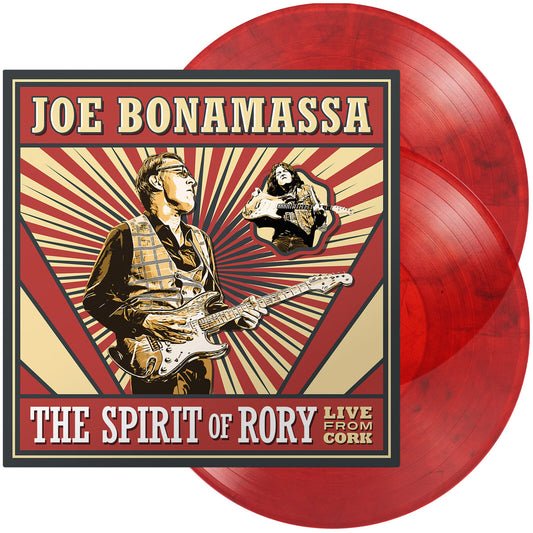 Joe Bonamassa - The Spirit Of Rory - Live From Cork RED MARBLE 2LP (Vinyl LP) PRE-ORDER