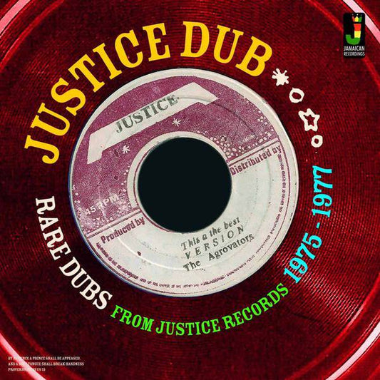Various Artists - ’Justice Dub’ Rare Dubs 1975-1977  (Vinyl LP) PRE-ORDER
