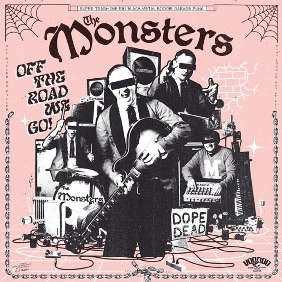 Monsters, The - Off The Road We Go! BLACK VINYL (Vinyl LP) PRE-ORDER