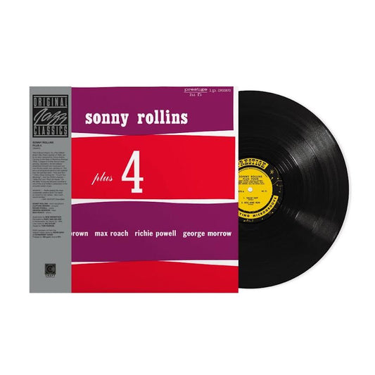 Sonny Rollins - Plus 4 (OJC 180G Vinyl LP) PRE-ORDER