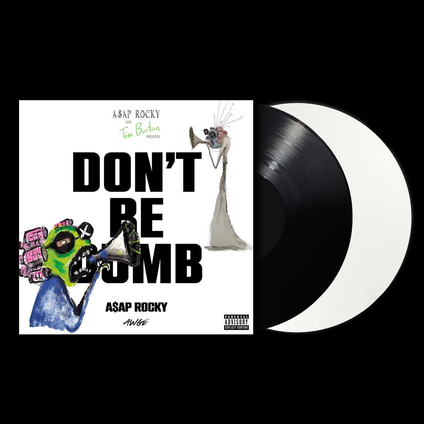 A$AP Rocky - Don't Be Dumb (Black & White Vinyl 2LP) PRE-ORDER