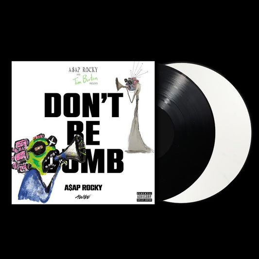 A$AP Rocky - Don't Be Dumb (Black & White Vinyl 2LP) PRE-ORDER