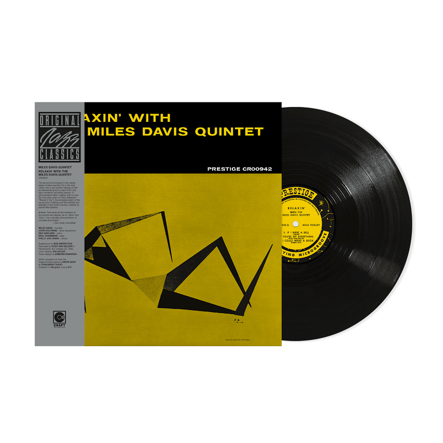 The Miles Davis Quintet - Relaxin' With The Miles Davis Quintet (Original Jazz Classics Vinyl LP) PRE-ORDER
