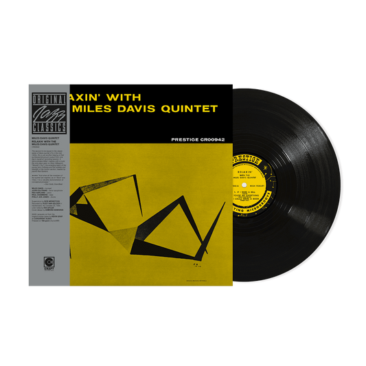The Miles Davis Quintet - Relaxin' With The Miles Davis Quintet (Original Jazz Classics Vinyl LP) PRE-ORDER