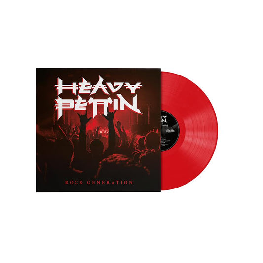 Heavy Pettin' - Rock Generation (Red Vinyl LP) PRE-ORDER