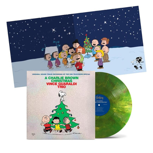 Vince Guaraldi Trio - A Charlie Brown Christmas (Christmas tree coloured Vinyl LP) PRE-ORDER
