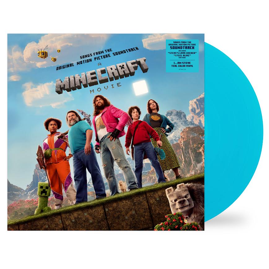 A Minecraft Movie (Songs from the Original Motion Picture Soundtrack) (Teal Coloured Vinyl LP) PRE-ORDER